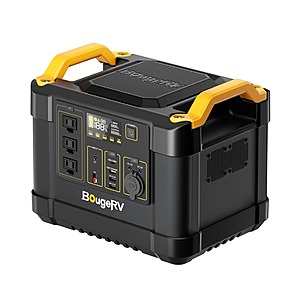 1100Wh (1200W) BougeRV Portable Power Station $648 + Free Shipping