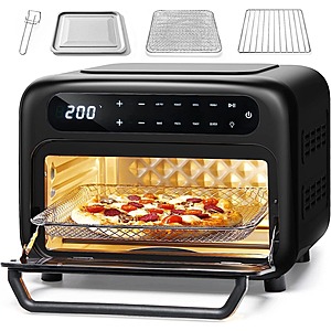 14-Qt Silonn 2-in-1 Air Fryer Toaster Oven w/ Dual Independent Heating $58.49 + Free Shipping