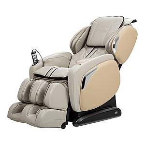 Osaki OS-4000CS 2D Zero Gravity L-Track Massage Chair (Taupe) $799 + Free Shipping