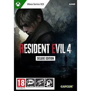 Resident Evil 4 Remake Deluxe Edition (Xbox Series Digital Download) $45