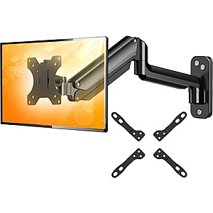 ErGear Height Adjustable Articulating VESA Monitor Wall Mount Bracket (13" to 32" Screens) $17 + Free Shipping