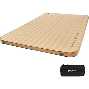 3" Thick KingCamp Self Inflating Foam Sleeping Mattress Pad for Camping (Khaki) $85 + Free Shipping