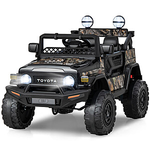 Kids' 12V 7Ah Licensed Toyota FJ Cruiser Ride-On Electric Toy Car w/ Remote Control $139 + Free Shipping