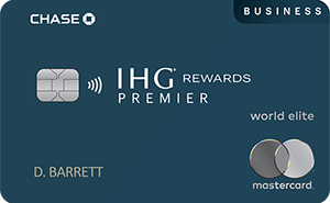 IHG® Rewards Premier Business Credit Card: Earn up to 165k Bonus Points After $3k Spend in First 3 Months