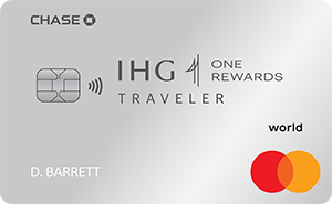 IHG One Rewards Traveler Credit Card: Earn 80k Bonus Points After Spending $3k in First 3 Months After Account Opening