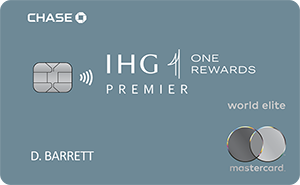 IHG One Rewards Premier Credit Card: Earn 165k Bonus Points After Spending $3k in First 3 Months After Account Opening