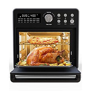 16 QT Air Fryer Oven  21-in-1 Smart Air Fryer Toaster Oven Combo Digital Countertop $84.99