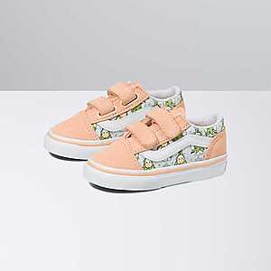 Vans Toddlers' Holiday Unicorn Old Skool V Shoes (Pink, Sizes 2-10) $13.96 + Free Shipping