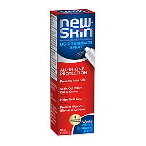 1-Oz NEW-SKIN Liquid Bandage Spray for Cuts & Minor Scrapes $4.70 w/ S&S + F/S w/ Prime or $25+