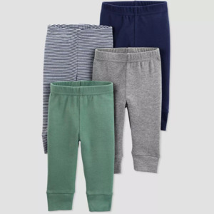 4-Pack Carter's Just One You Baby Boys' Solid & Striped Pull-On Pants (Size 6M) $6.79 & More + Free Store Pickup at Target or FS on $35+ $5.77