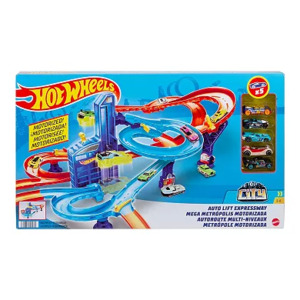 Mattel Hot Wheels Playset: Auto Lift Expressway Track w/ 5 Cars or City Ferris Wheel Whirl Playset w/ 1 Car $24.99 + Free Shipping $25+