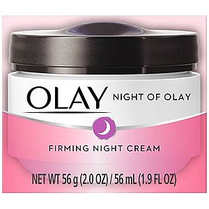 2.0-Oz Olay Firming Night Cream Face Moisturizer 2 for $4.03 ($2.02 Each) + Free Store Pickup at Walgreens $10+