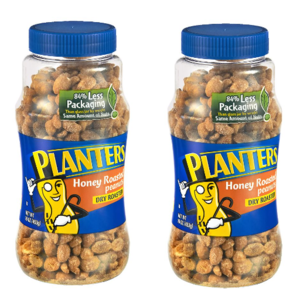 16-Oz Planters Peanuts: Dry Roasted, Honey Roasted 2 for $3.15 ($1.58 EA) & More + Free Store Pickup at Walgreens $10+