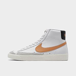 Nike Men's Blazer Mid '77 Vintage Casual Sneakers: White/Amber Brown $50 or Black/White $55 + Free Shipping $75+