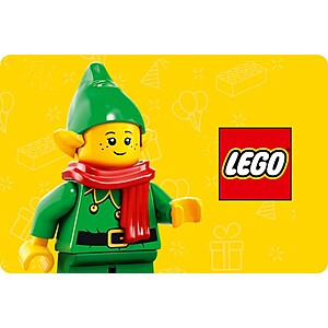 Kroger E-Gift Cards: Lego $100 Gift Card $90