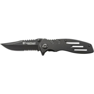 SMITH & WESSON® SWA24S EXTREME OPS LINER LOCK FOLDING KNIFE $7.49 w/code LEGACY20 Free ship