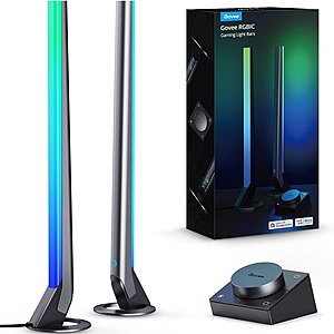 Prime Exclusive: 2-Pack 16.7" Govee RGBIC Smart Gaming Light Bars $45 + Free Shipping