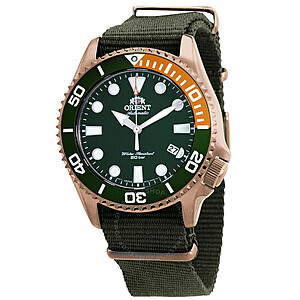 Orient Watch Sale: M-Force Automatic Red Dial $199, Triton Automatic Green Dial $212.80 & More + Free Shipping