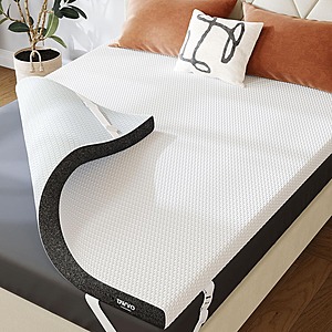 DWVO 4" Memory Foam Cooling Mattress Topper w/ Washable Cover (Queen) $84.50 + Free Shipping $85