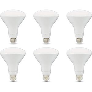 6-Pack Amazon Basics Dimmable BR30 LED Light Bulbs 11W (Daylight White) $9.50 + Free Shipping
