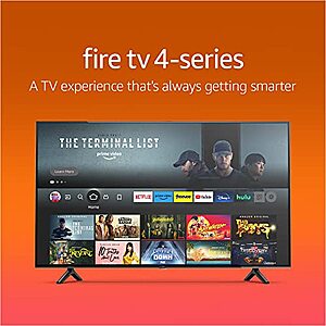 Amazon Fire TV 43" 4-Series 4K UHD smart TV $210