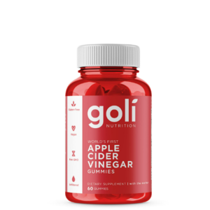 Goli® Nutrition Apple Cider Vinegar Gummies 50% off GNC - 60 Gummies Free Shipping + All Goli products $9.49