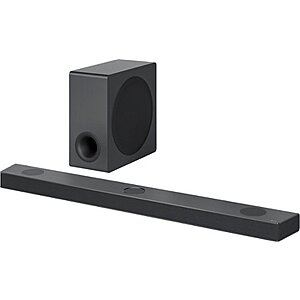 LG Sound Bar and Wireless Subwoofer S90QY $500 off for Total Tech member + $500 gift card at Best Buy $700