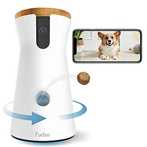 Furbo 360° Dog Camera: Wide-Angle Pet Camera with Treat Tossing - $145.00 + Free Shipping (no Prime required)