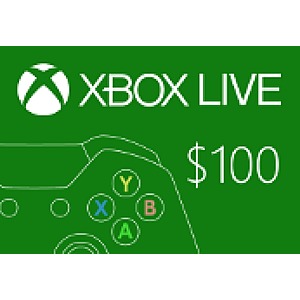 $100 Xbox Gift Card (Digital Delivery) ~$85