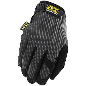Mechanix Wear Gloves (Various Styles): The Original Carbon Black Edition $9.50 & More + Free Shipping
