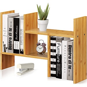 Prime Members Exclusive: Desktop Shelf Organizer $12 + Free Shipping w/ Prime or on orders $25+