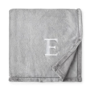 50"x60" North Pole Trading Co. Monogram Throw (Gray, 16 Letters) $13 + Free Store Pick Up at JCPenney or Free Shipping on $75+