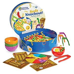 67-Piece Learning Resources Noodle Knockout! Fine Motor Game $11.99 + Free Shipping w/ Prime or on $35+
