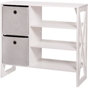 The Big One 2-Drawer Storage Shelf Unit (White) $37.40 + Free Store Pick Up at Kohl's or Free S/H on $49+