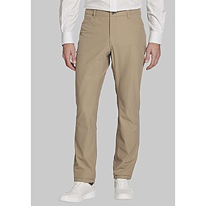 Jos. A. Bank Men's Traveler Collection Slim Fit Ultimate Active Pants (3 colors) $15 + Free Shipping