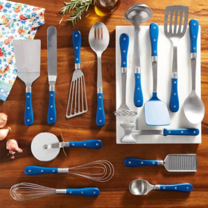 15-Pc The Pioneer Woman Frontier Collection Kitchen Tool & Gadget Set (Cobalt Blue) $29.97 + Free S/H w/ Walmart+ or on $35+