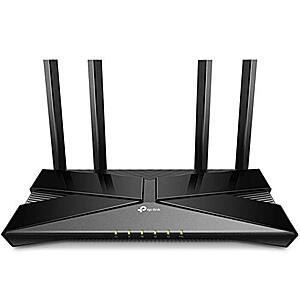 TP-Link AX1500 Smart WiFi 6 Router (Archer AX10) – 802.11ax Router, 4 Gigabit LAN Ports, Dual Band AX Router,Beamforming,OFDMA, MU-MIMO, Parental Controls, Works with Alexa $39.99