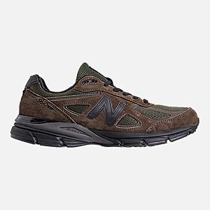 $89.99+$7SH+Tax- Mens New Balance 990 V4 Finish Line (orange/military green) running shoes