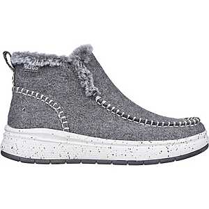 Skechers Women's Bobs Skipper Wave Wallabee Pull-On Booties Shoes (Gray or Brown) $42.97 + Free Shipping