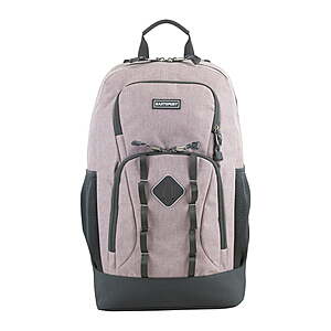 Eastsport Unisex Level Up Dome Laptop Backpack (Dark Gray or Crystal Blush) $8.30 & More