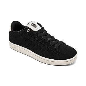 K-Swiss Men's Court Casper Casual Shoes (Black) $20 + Free Store Pickup at Macy's or FS on $25+