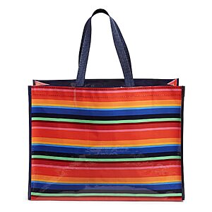 Vera Bradley Market Tote Bag (Bright Stripe) $5 + Free Shipping w/ Prime or on $35+