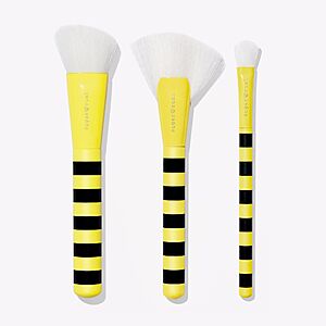 3-Piece Tarte Cosmetics Sugar Rush Fly Squad Brush Set $6 + Free Shipping