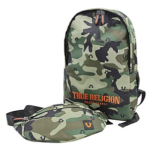 2-Piece True Religion Marcos Backpack & Waistpack (Camo) $19.66 + Free Shipping on $39+