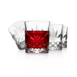 4-Piece Godinger Shannon Double Old-Fashioned Glasses $7 + Free Store Pickup at Macy's or Free Shipping on $25+