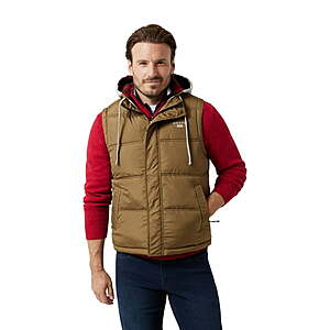 Chaps Men's Flannel Lined Hooded Puffer Vest Jacket (2 Colors) $12.33 + Free Shipping w/ Walmart+ or on $35+