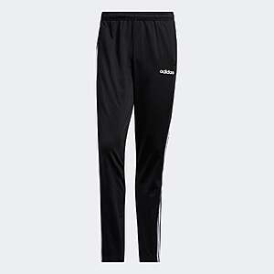 adidas Men's Tricot 3-Stripes Tapered Pants (Black) $13.20 + Free Shipping
