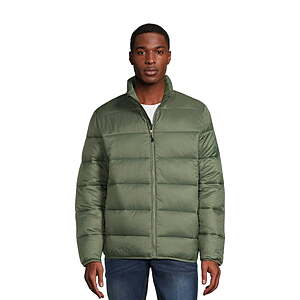 Swiss Tech Men's Packable Puffer Jacket (Small, Various Colors) from $8.95