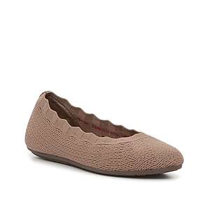 Skechers Women's Cleo 2.0 Love Spell Flat Shoes (Mocha Knit) $28.78 + Free Shipping