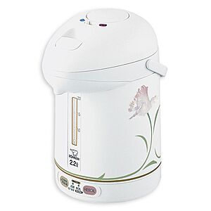 2.2L Zojirushi Micom Super Water Boiler (Floral) $86.39 + Free Shipping